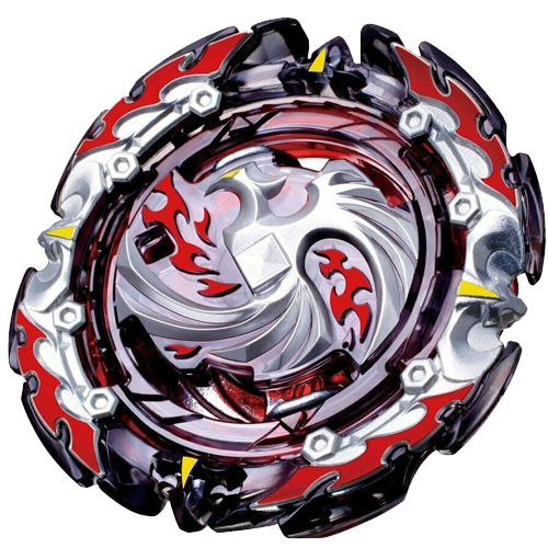 Beyblade Burst 2PCs Dread Phoenix P4 0 Atomic + Starter?Cho-Z