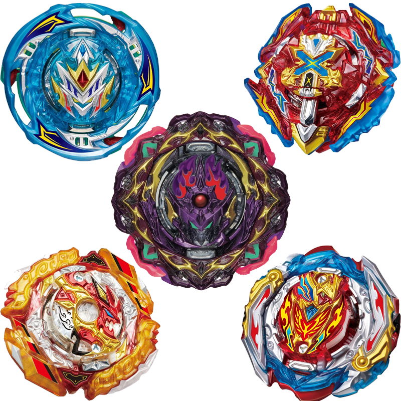Beyblade Burst BU 5+1 pcs set Barricade Lucifer Spriggan Spread Wind Knight Zest Achilles Xiphoid Xcalibur