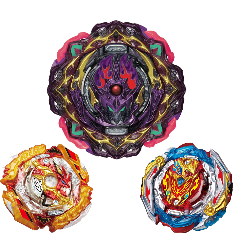 Beyblade Burst BU 3 pcs set Barricade Lucifer Spriggan Spread Zest Achilles