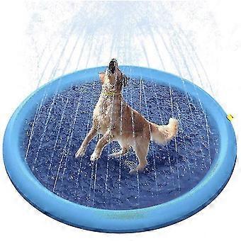 Play Cooling Pet Sprinkler Mat Swimming Pool Outdoor Inflatable Water Spray Pad