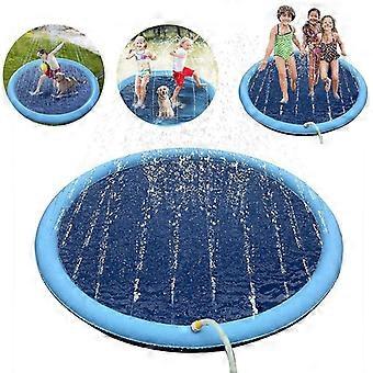 Play Cooling Pet Sprinkler Mat Swimming Pool Outdoor Inflatable Water Spray Pad