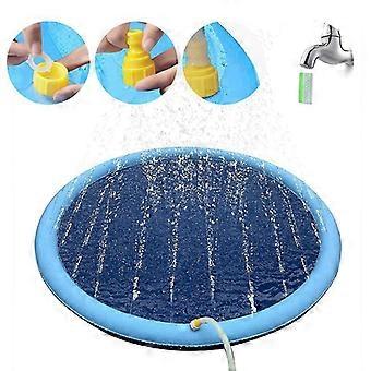 Play Cooling Pet Sprinkler Mat Swimming Pool Outdoor Inflatable Water Spray Pad
