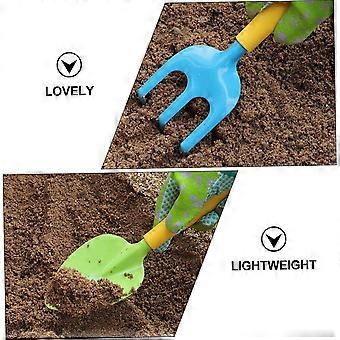 Kids Gardening Tools with Carry Bag, Apron Set, Plastic Tool Set