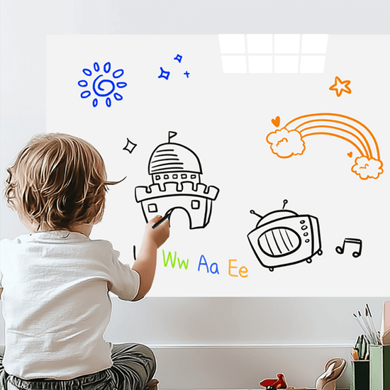 MagicGrip™ Static Cling Whiteboard Roll Small set