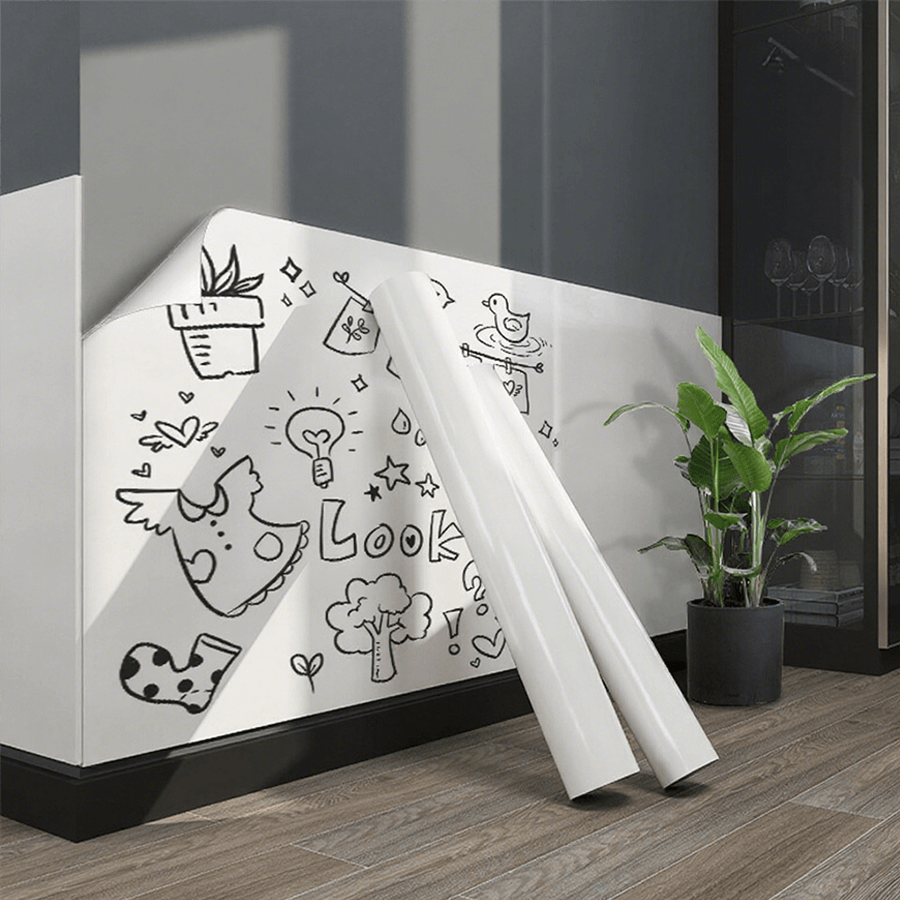 MagicGrip™ Reusable Whiteboard Wall Sticker Medium set
