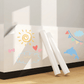 MagicGrip™ Static Cling Whiteboard Roll Small set