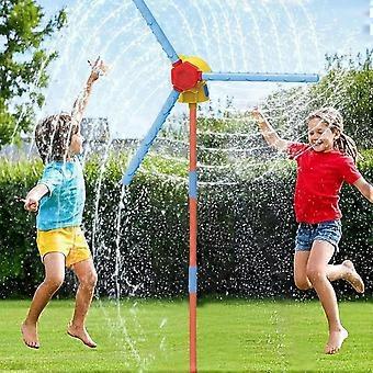 Windmill Toy for Kids Outdoor Play Toy for Garden Lawn Yard Refreshing Water Play for Summer Heat on Patio Garden