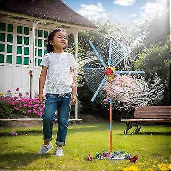 Windmill Toy for Kids Outdoor Play Toy for Garden Lawn Yard Refreshing Water Play for Summer Heat on Patio Garden
