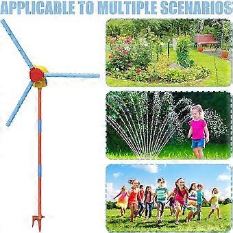 Windmill Toy for Kids Outdoor Play Toy for Garden Lawn Yard Refreshing Water Play for Summer Heat on Patio Garden