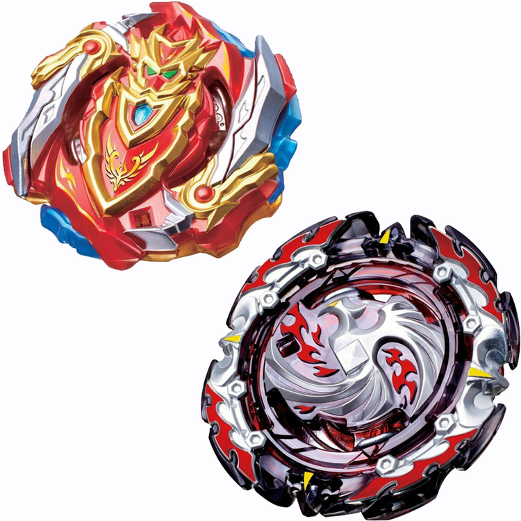 Beyblade Burst 2PCs Dread Phoenix P4 0 Atomic Starter Cho Z Achilles BeyToys