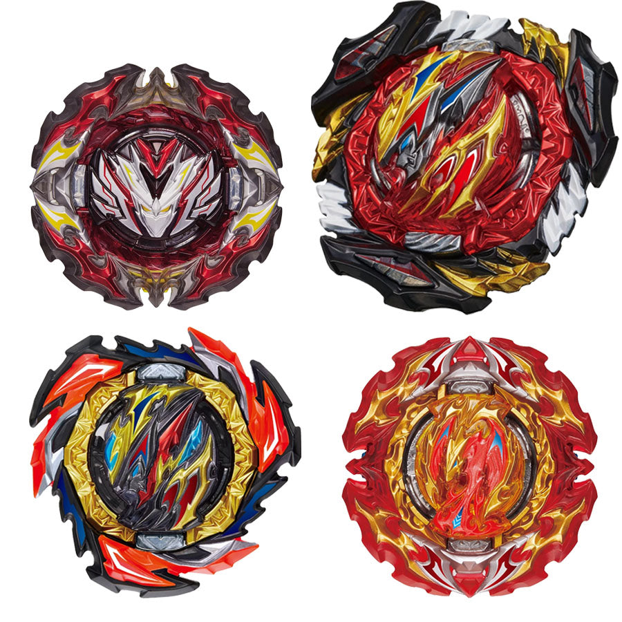 Beyblade Burst Ultimate Layer Series Set 4pcs B197 Divine Belial B195 Prominence Valkyrie B191 Dangerous Belial B191 Prominence Phoenix